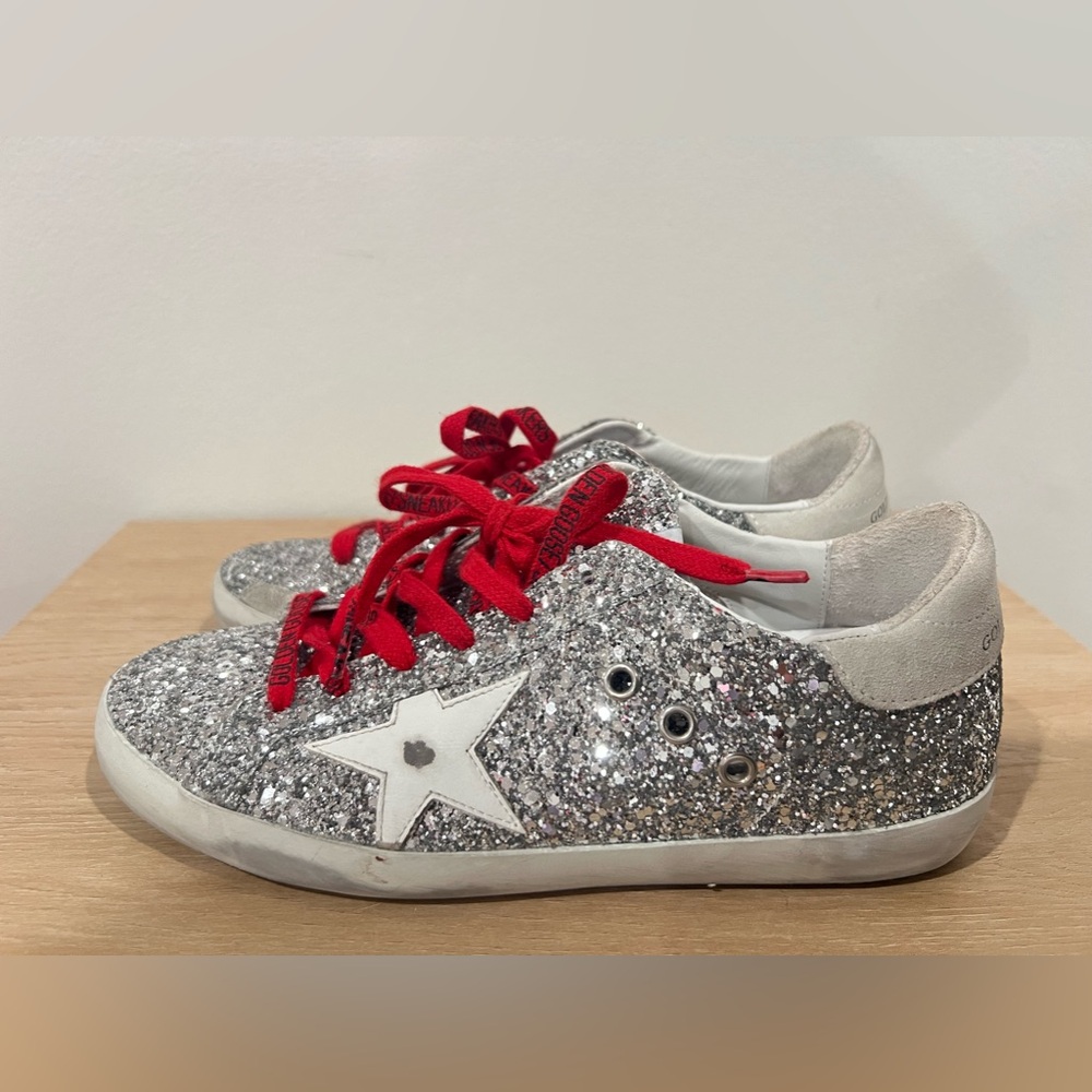 Golden Goose Deluxe Brand glitter SUPER- STAR CLASSIC 38